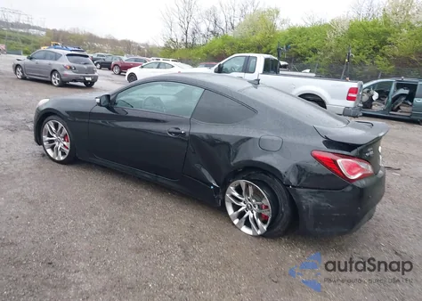 2016 Hyundai Genesis Coupe 3.8 R-Spec from USA, damaged, VIN KMHHU6KJ9GU132432